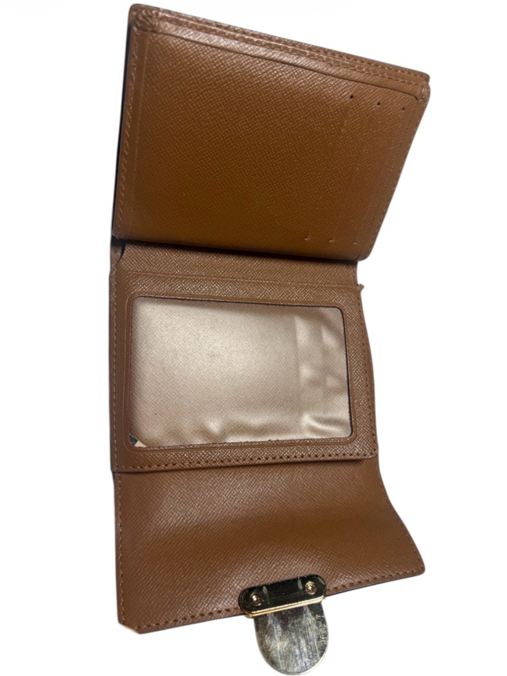Louis Vuitton Monogram Compact Wallet in Dark Brown with Gold Hardware - Picture 5 of 11